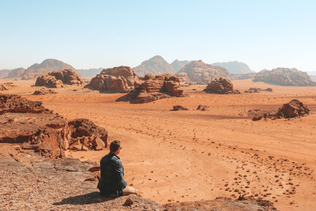 wadi rum panorama Jordanie