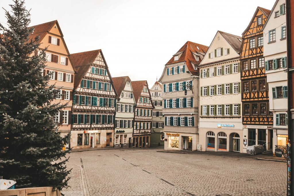 allemagne place village de Tübingen