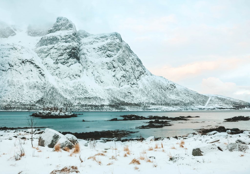 Ile de Tromso fjord Norvege