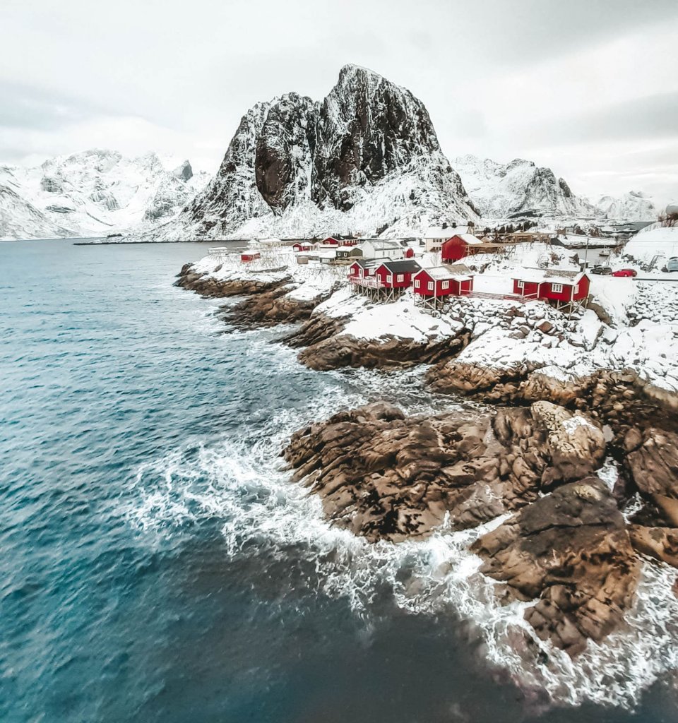 Village Hamnoy en Norvege