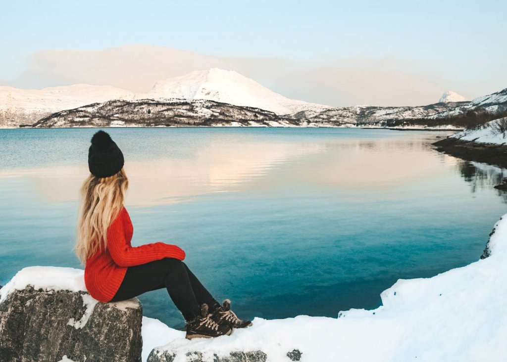 digue entre senja et lofoten norvege