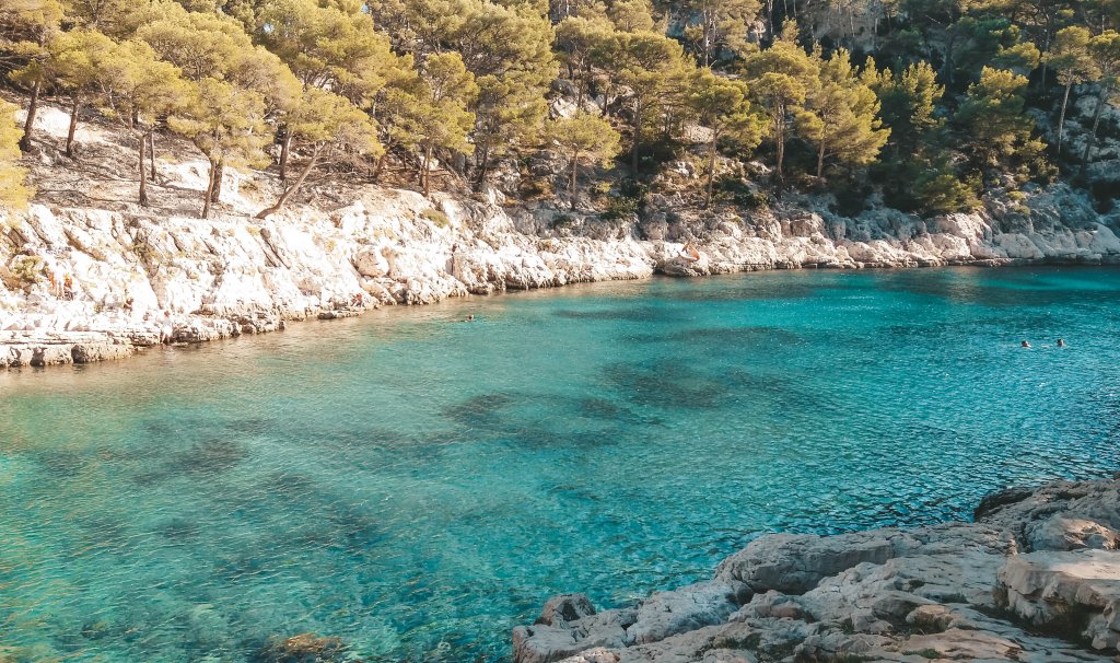 calanques cassis port pin