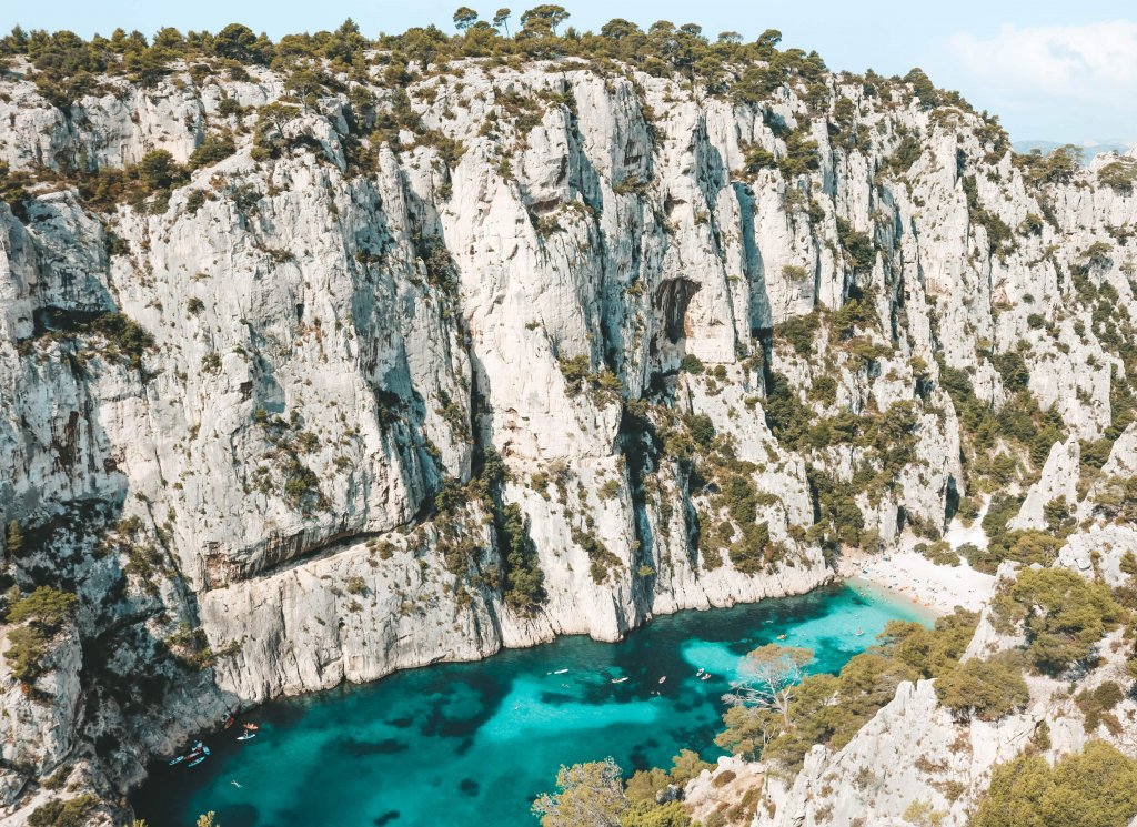 en vau vue calanque