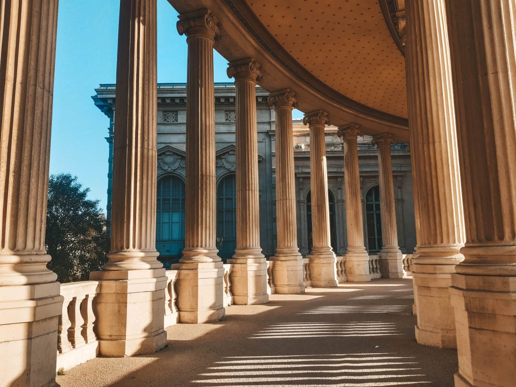 Colonnes du palais Longchamp Marseille