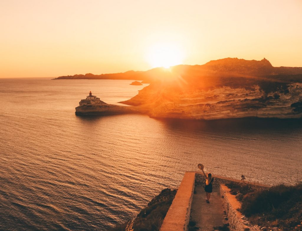 Coucher de soleil Bonifacio