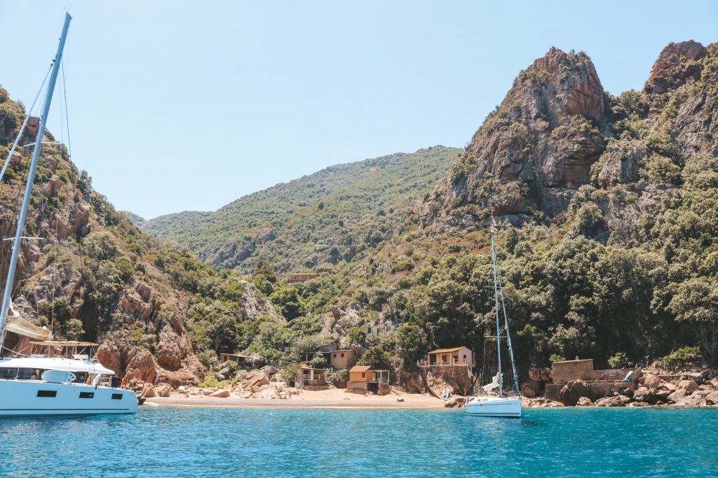 Plage de Ficajola Corse