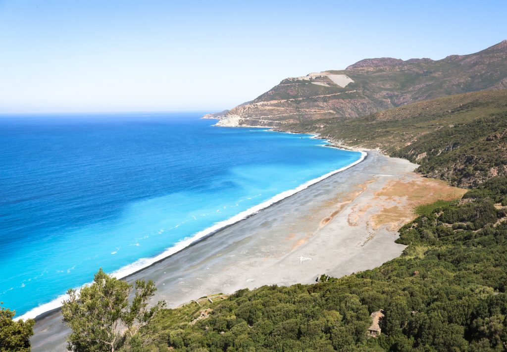 Plage de Nonza