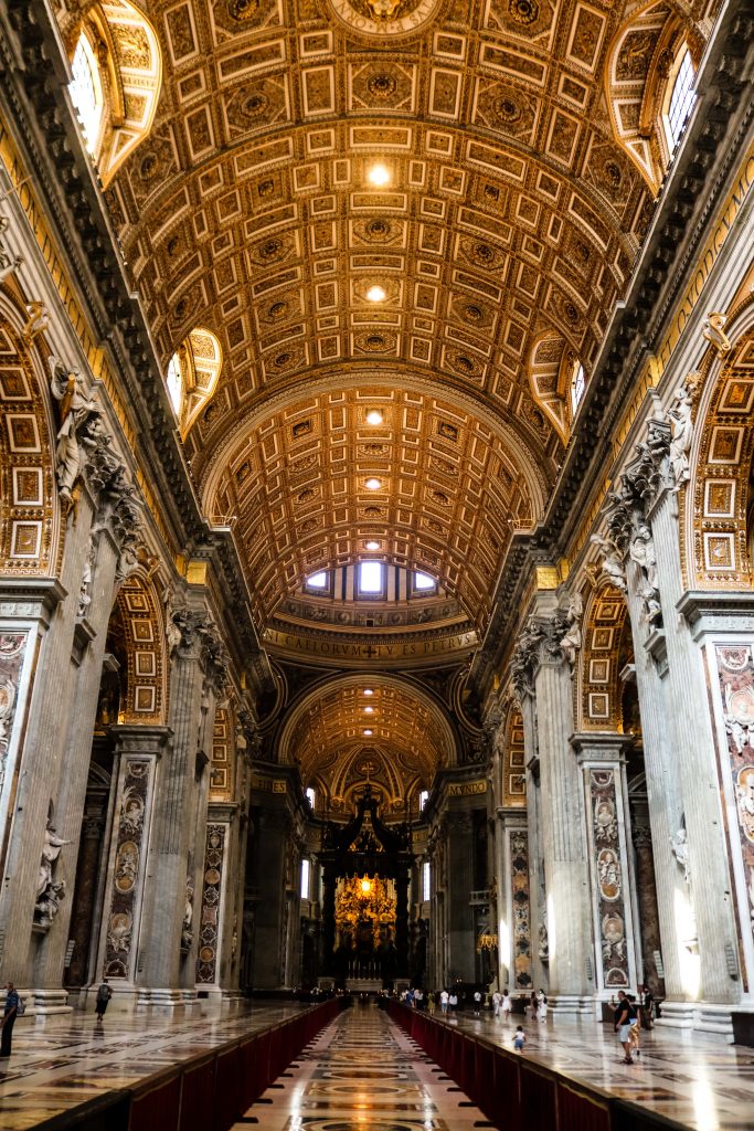 Interieur Basilique Saint Pierre Vatican