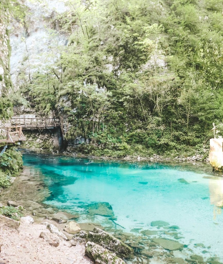 Gorges de Vintgar Slovenie