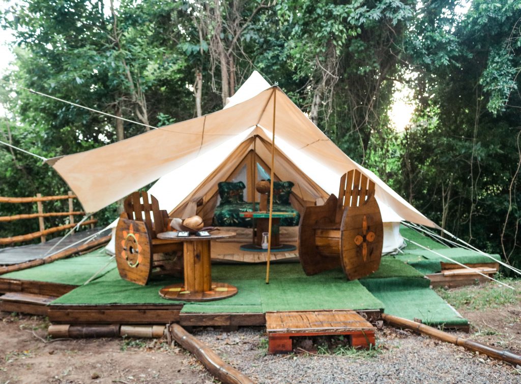 Glamping ecolibry case pilote