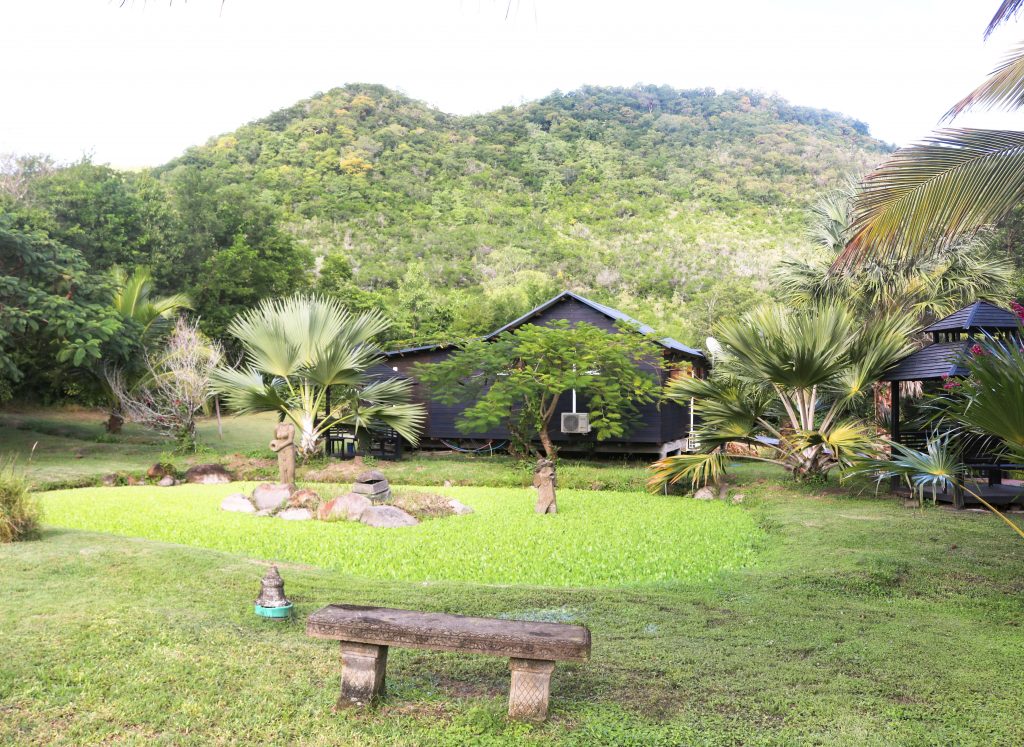 Jardin du domaine de la palmeraie Martinique