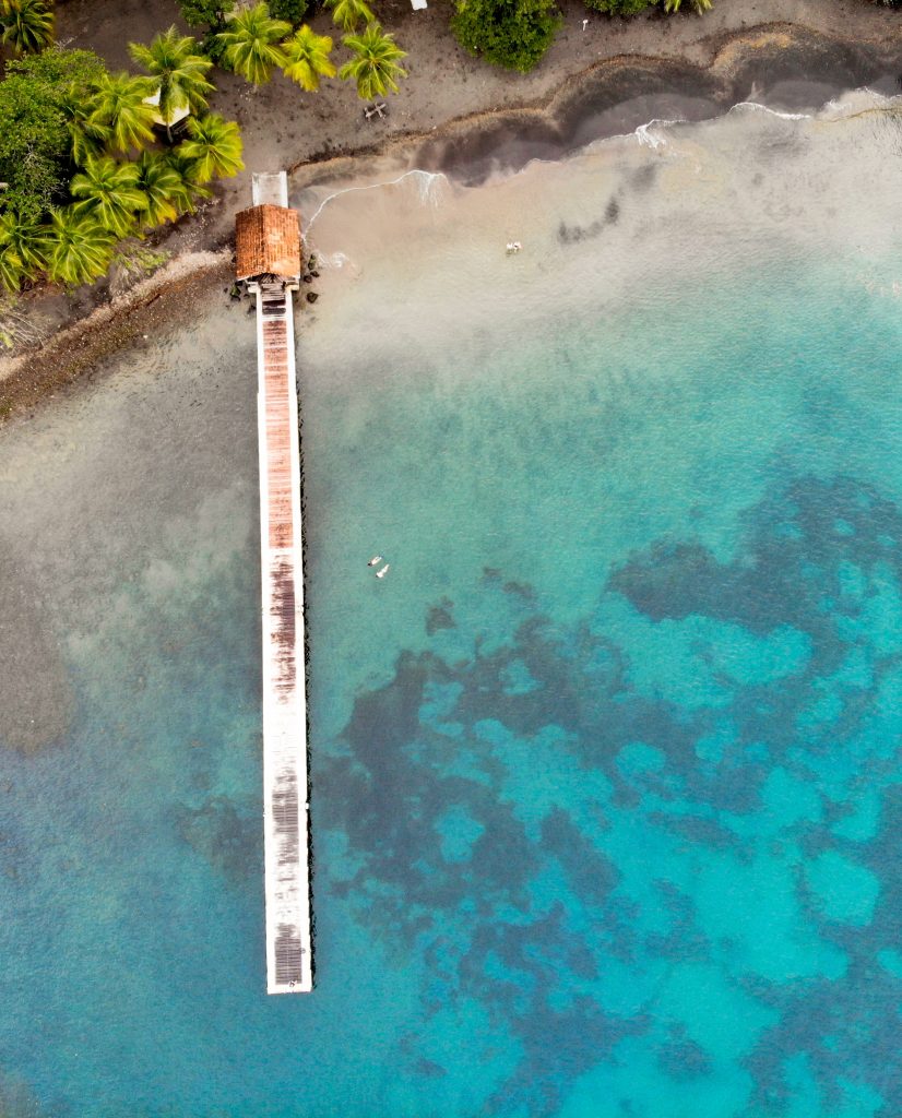 anse noire martinique vue de drone