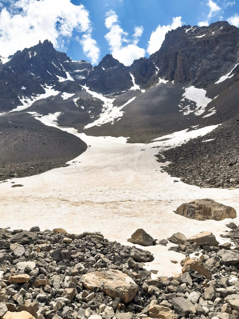 Glacier lac Saint-Anne