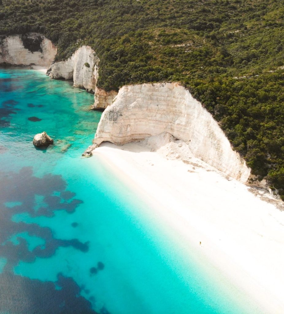 Plage de Fteri Céphalonie