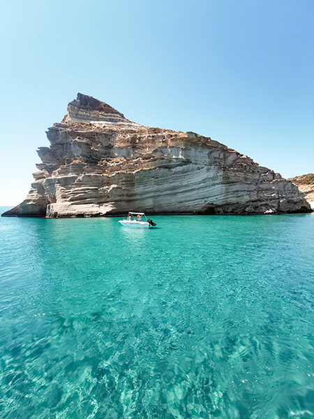 Bateau a Kleftiko Milos