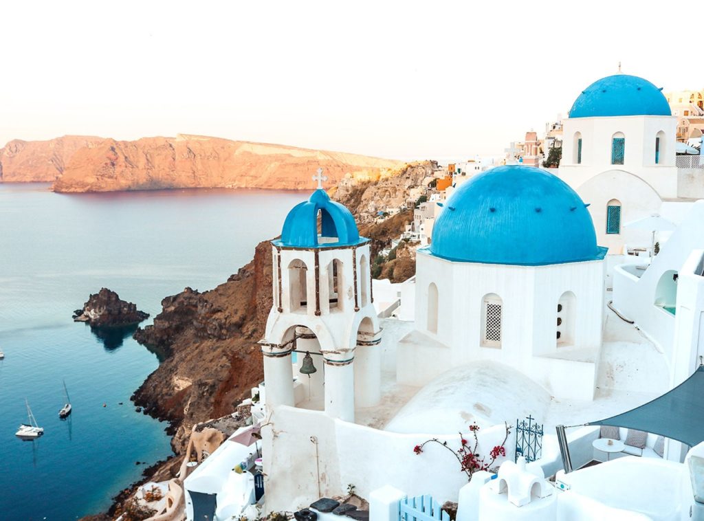 Domes bleu à Oia