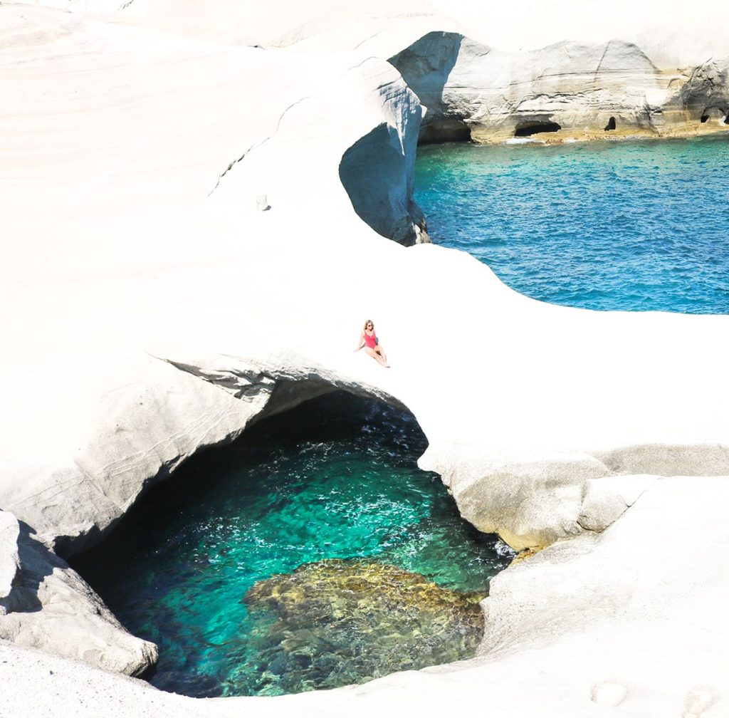 Sarakiniko Milos Grèce