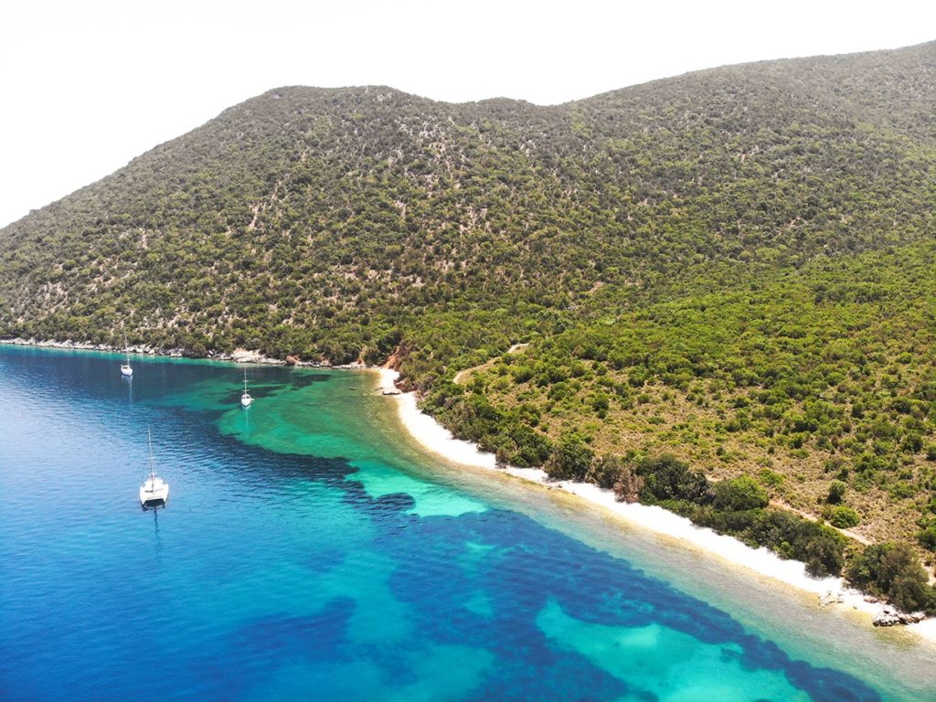 Plage d'Antisamos Céphalonie