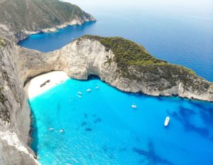 Point de vue plage de Navagio