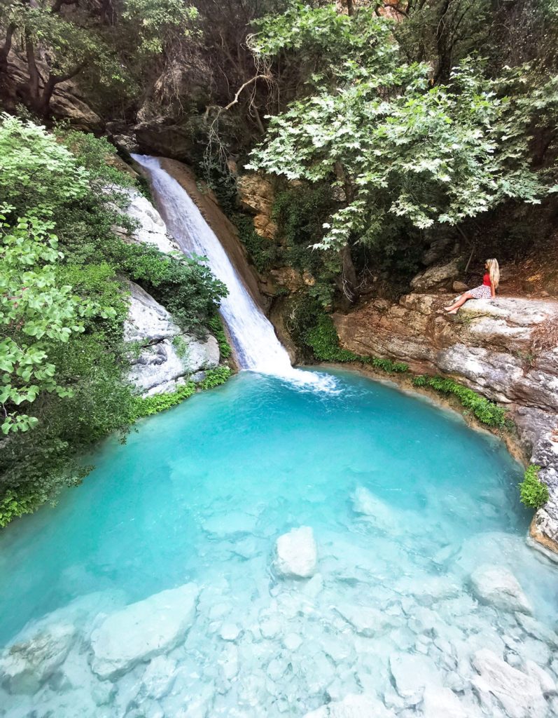 Cascade de Neda Peloponnese