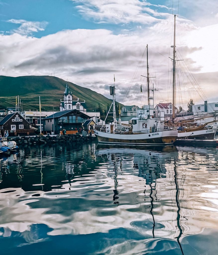 Port d'Husavik observation des baleines