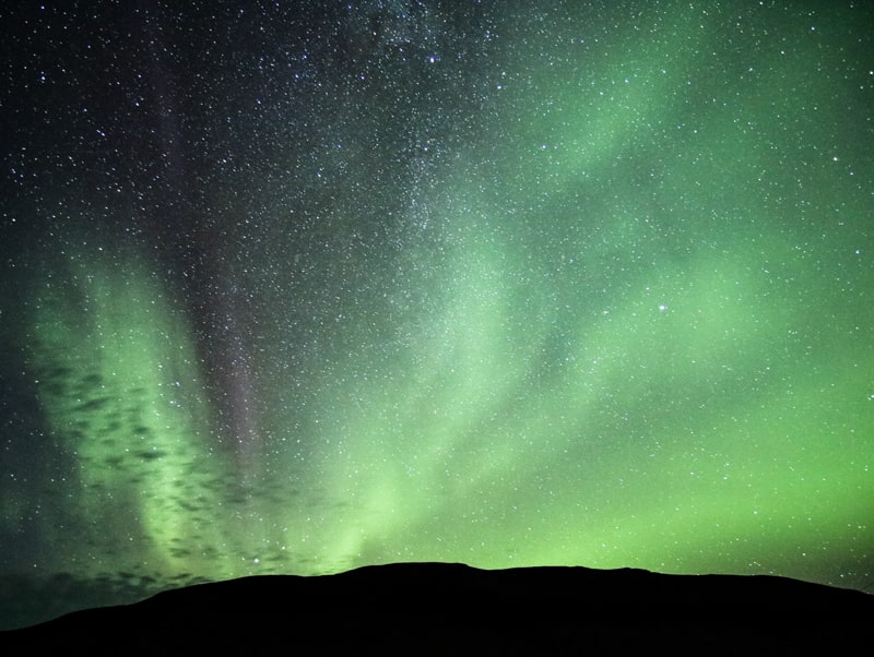 Aurores Boréales en Islande