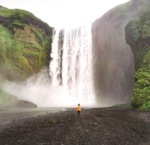 Cascade de Skogafoss Islande