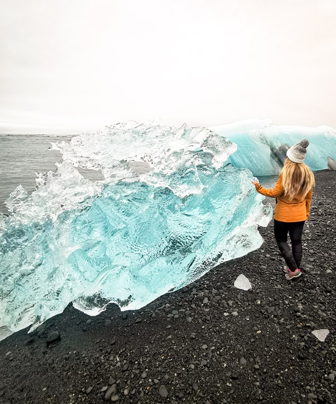 Diamond Beach en Islande