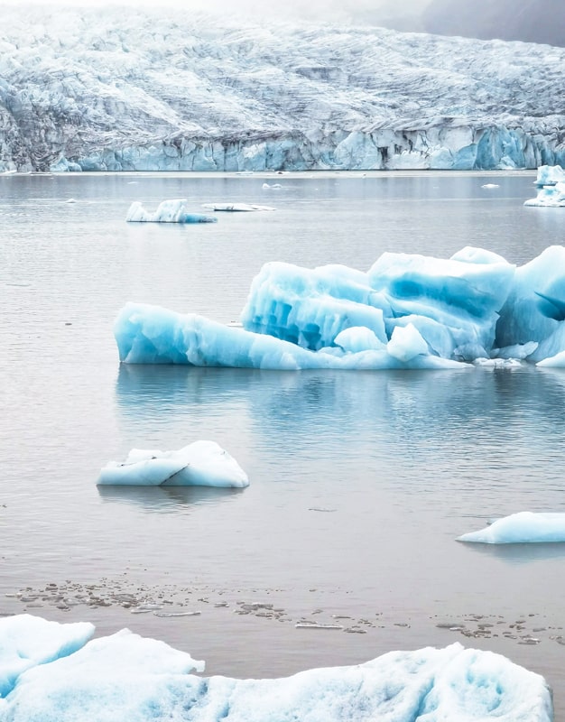 Glacier Vatnajokull en Islande