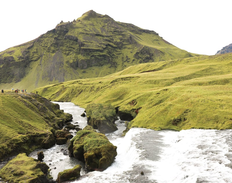 randonnée Skogafoss