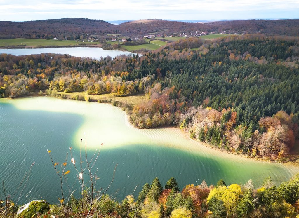 Belvédère des 4 lacs Jura automne
