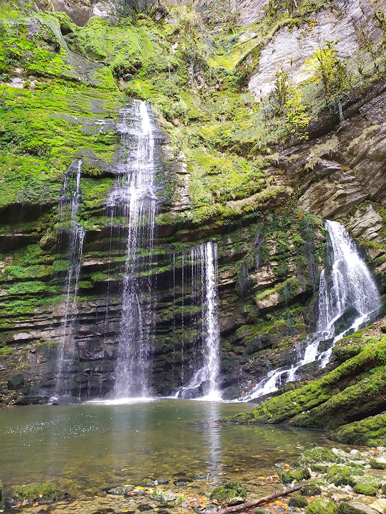 Les cascades de Flumen