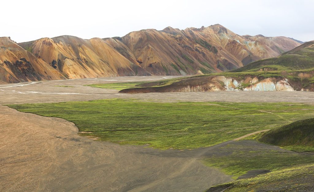 Payasage Landmannalaugar