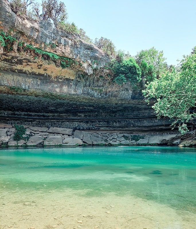 Hamilton Pool Cascade Texas