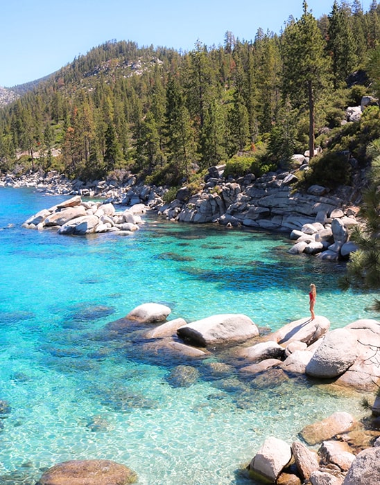 Plus belles plages lac Tahoe