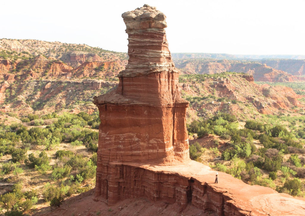 Randonnée Lighthouse Palo Duro Texas