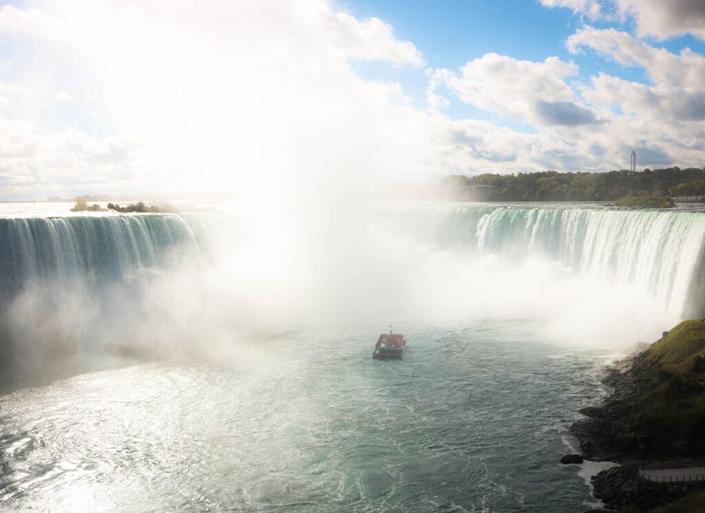 Bateau chutes du Niagara