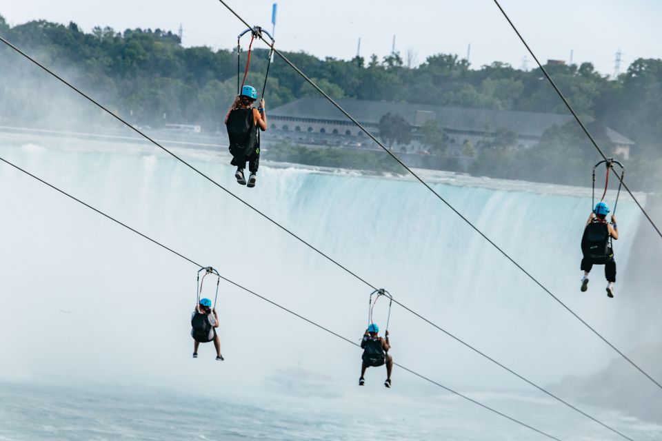 Tyrolienne aux chutes du Niagara