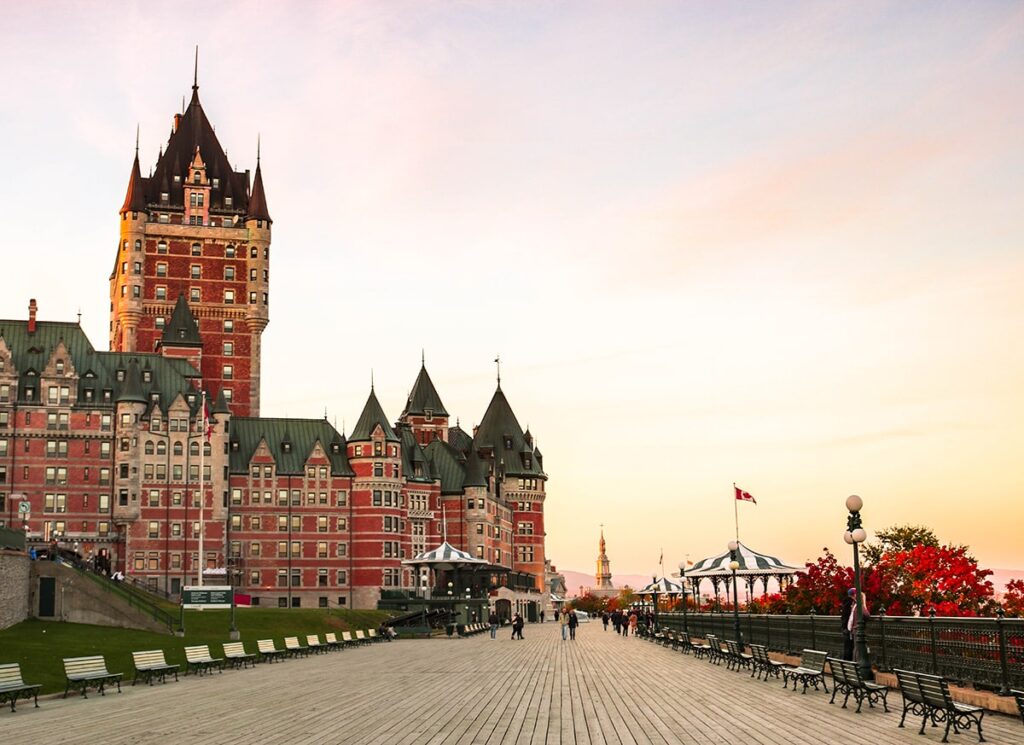 Chateau à Quebec city