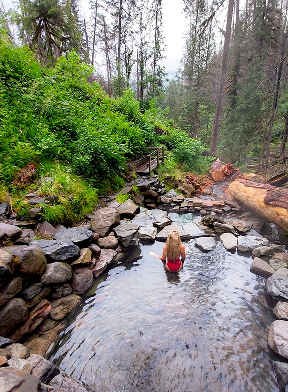 Sources d'eau chaude Terwilliger Oregon