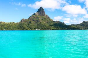 Lagon et montagne Bora Bora