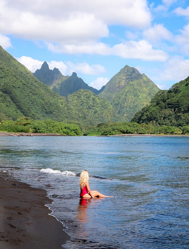 Plage de Tautira Tahiti