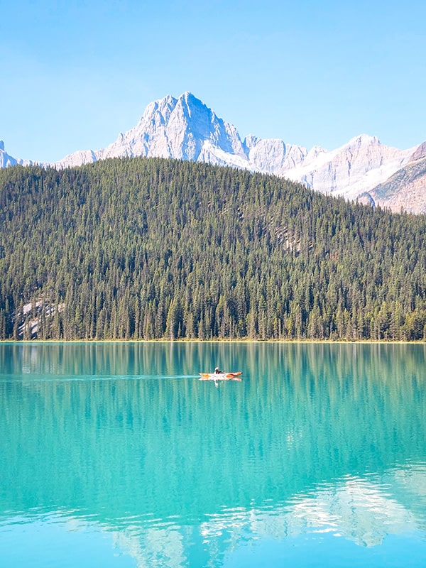 Lac Waterfowl route des glaciers