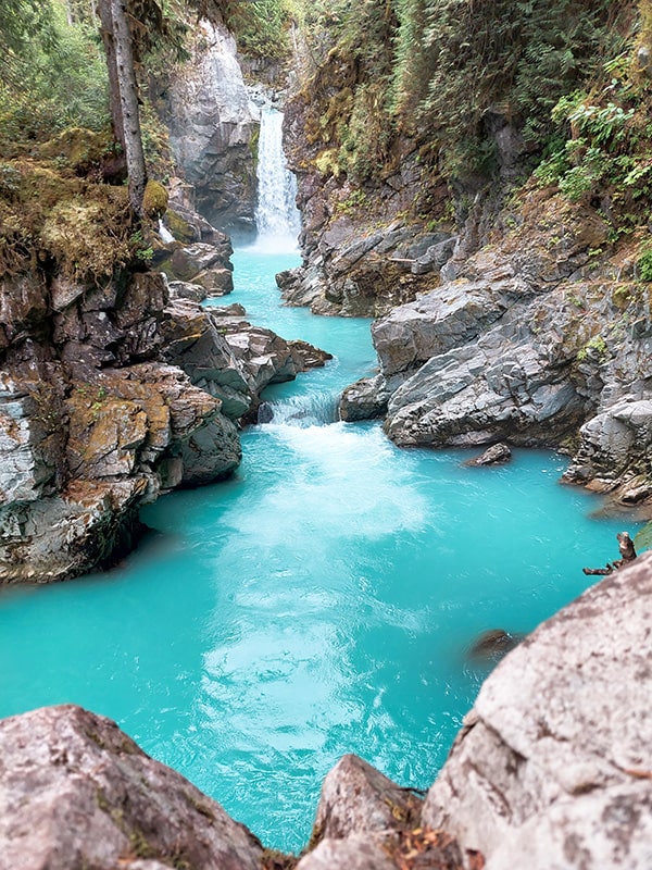 Mamquam falls Colombie Britannique