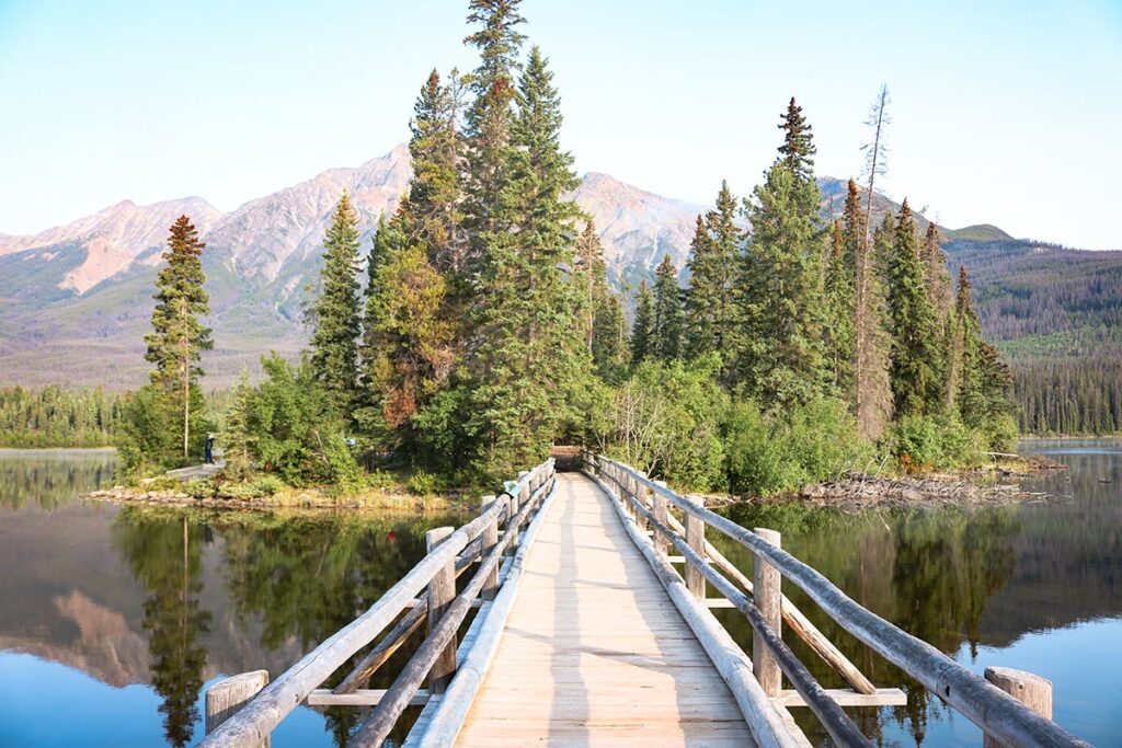 Pont lac Pyramide Jasper