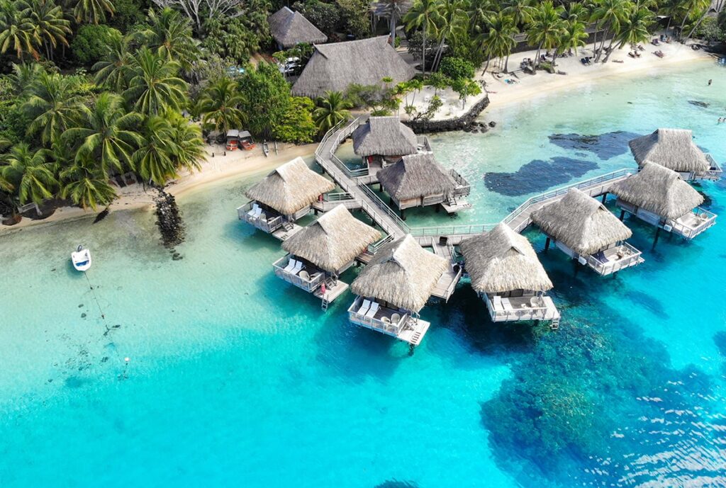 Maitai Bora Bora bungalows sur pilotis