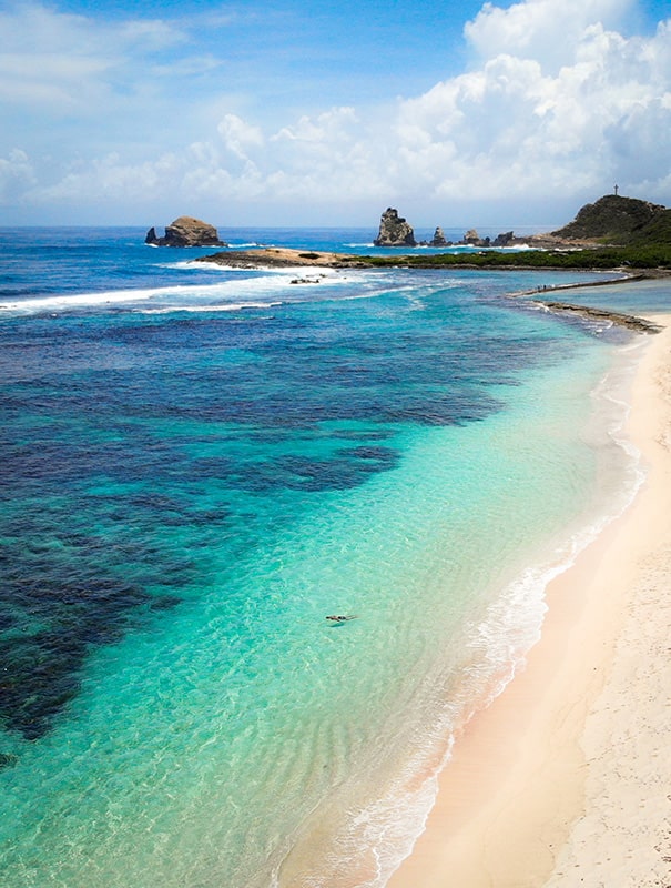 Anse des salines Pointe des Chateau