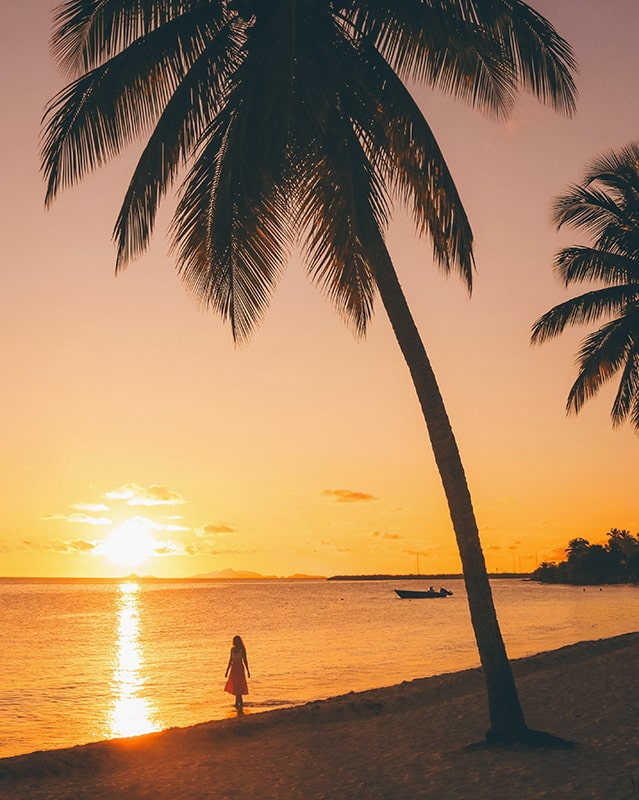 Coucher de soleil Marie Galante