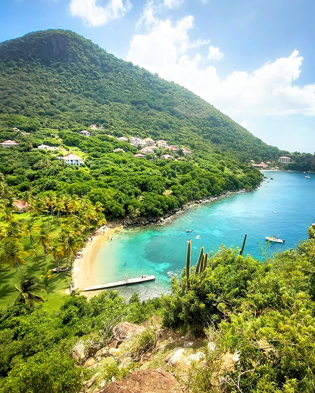 Plage pain de sucre les saintes