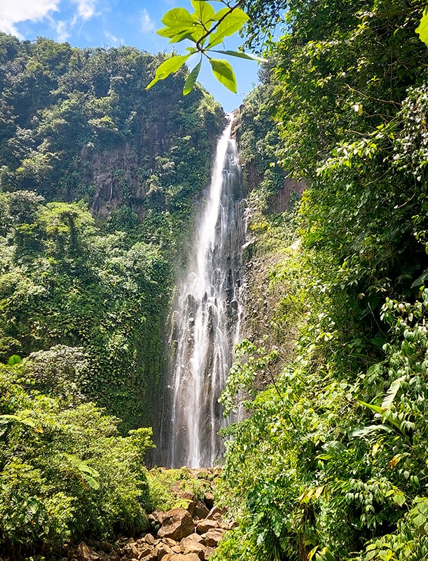 Deuxième chute du Carbet